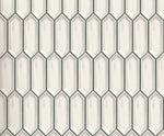Ivory Ivy Picket Glazed Porcelain Mosaic Tile - TILE & MOSAIC DEPOT