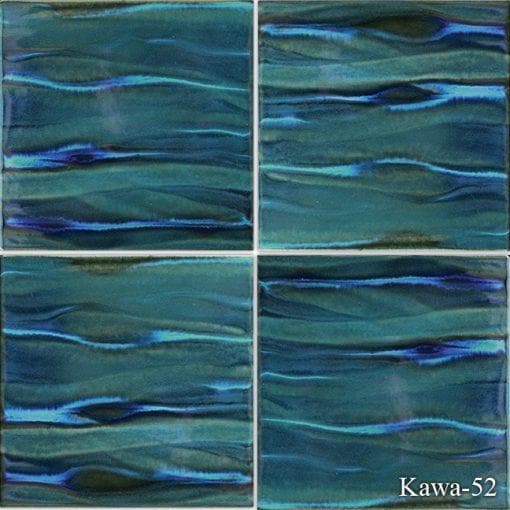 Kawa Aqua Jade 6 x 6 Pool Tile.