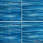 Kawa Summer Blue  6 x 6 Pool Tile - TILE & MOSAIC DEPOT