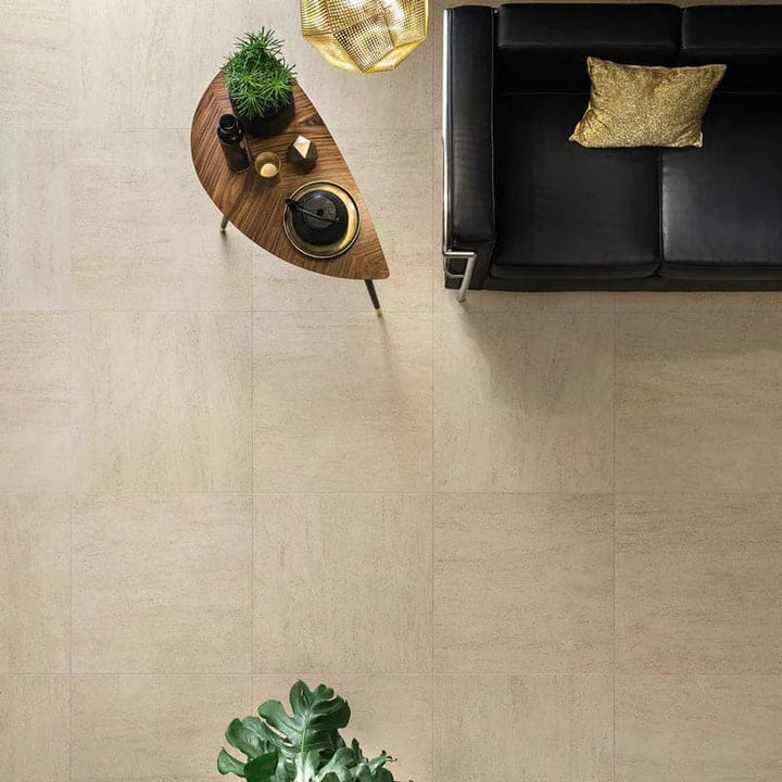 Livingstyle Beige 24x24 2 cm Porcelain Paver - TILE & MOSAIC DEPOT