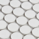 Matte White Pennyrounds