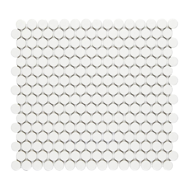 Matte White Pennyrounds