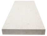 White Pearl (Myra) Limestone 16x24 5cm Eased Edge Tumbled Pool Coping - TILE & MOSAIC DEPOT