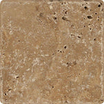 Noce Travertine 4x4 Tumbled Tile - TILE AND MOSAIC DEPOT