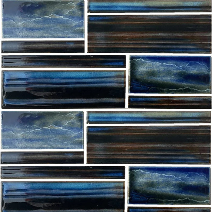 Omega Dark Moon Pool Series - TILE & MOSAIC DEPOT