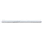 Asian Statuary (Oriental White) Marble 1/2x12 Polished Pencil Liner - TILE & MOSAIC DEPOT