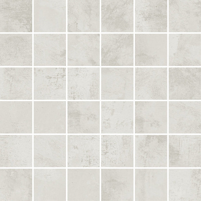 Rococo White Porcelain Mosaic Tile - TILE & MOSAIC DEPOT