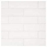 Thassos White Marble 2x8 Polished Marble Tile - TILE AND MOSAIC DEPOT