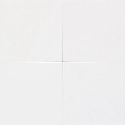 Thassos White Marble 18x18 Polished Marble Tile - TILE & MOSAIC DEPOT