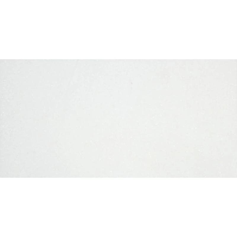 Thassos White Marble 3x6 Polished Marble Tile - TILE & MOSAIC DEPOT