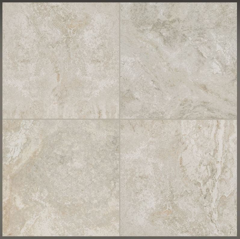 TAWINGS ホワイトカラーLP Trevi Silver 24x24 2 cm Porcelain Paver | TMD