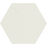 White 9x10 Hexagon